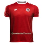 Camisolas de futebol Costa Rica Mulher Equipamento Principal Copa do Mundo 2018 Manga Curta